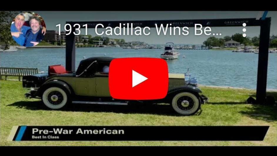 1931 Cadillac Wins Best in Class At Concours d'Elegance